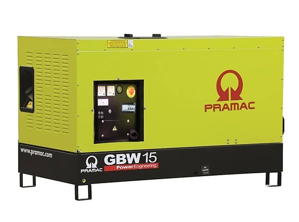 Pramac GBW15P 11.3kVA Single Phase Diesel Generator (COMAP ACP AMF)