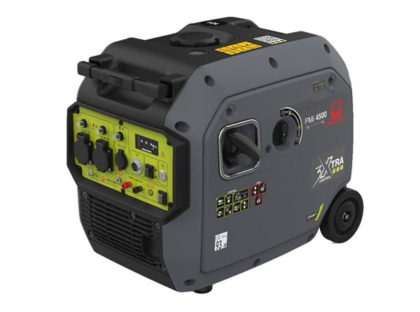 Pramac Petrol PMI4500i 4.2kVA Single Phase Electric & Recoil Start Portable Inverter Generator
