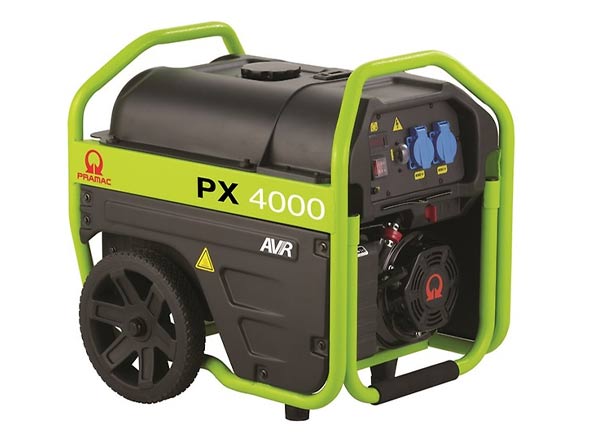 Pramac Petrol PX4000 3kVA Single Phase Recoil Start Portable Generator