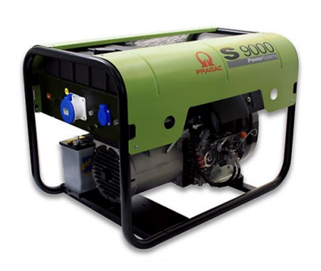 Pramac Diesel S9000 8.8kVA Single Phase Electric & Recoil Start Portable Generator